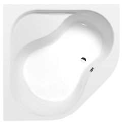 Polysan Edera Eckbadewanne 152x152 cm linksseitig weiß 91111