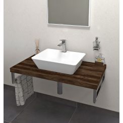 Sapho Avice Arbeitsplatte 110x49.5 cm eiche AV1111