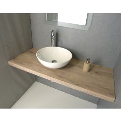 Sapho Avice Arbeitsplatte 110x49.5 cm eiche AV114