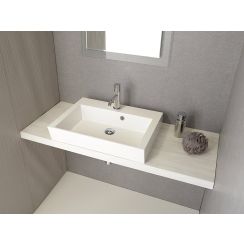 Sapho Avice Arbeitsplatte 140x49.5 cm eiche AV145