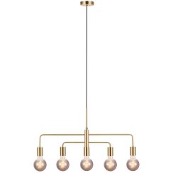 Nordlux Gloom Pendelleuchte 5x50 W messing-gold 2113053035