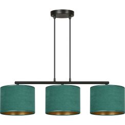 Emibig Hilde Pendelleuchte 1x15 W schwarz-grün-gold 1051/3