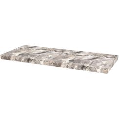 Sapho Avice Arbeitsplatte 80x39 cm grau AV8810