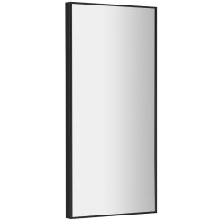 Sapho Arowana Spiegel 35x90 cm rechteckig schwarz AWB3590