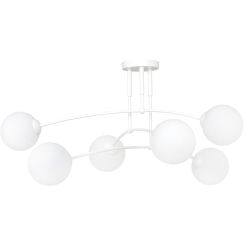 Emibig Pregos Deckenlampe 6x10 W weiß-milchig 671/6