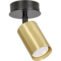 Emibig Zen Deckenlampe 1x8 W schwarz-gold 622/1