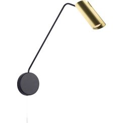 Light Prestige Futuro Leuchter 1x35 W schwarz-gold LP-17001/1WLGD/BK