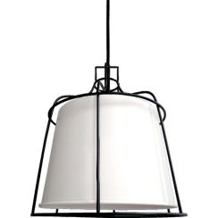 Light Prestige Dritto Pendelleuchte 1x60 W weiß LP-123/1PSWH