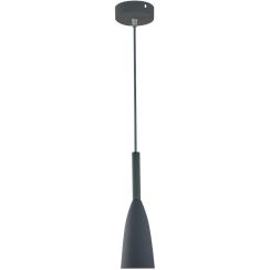 Light Prestige Solin Pendelleuchte 1x40 W grau/aschfarben LP-181/1PGR
