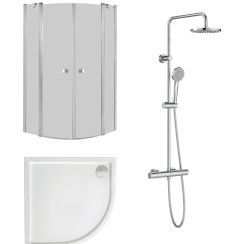 Set Duschset Roca Victoria A5A9F18C00, Dusche Roca Capital AM4308012M, A276258000