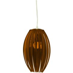 Candellux Abuko Pendelleuchte 1x60 W braun 31-55043