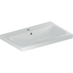 Geberit iCon Waschbecken 75x48 cm rechteckig Aufsatzwaschbecken weiß 501.848.00.1