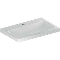Geberit iCon Waschbecken 75x48 cm rechteckig Aufsatzwaschbecken weiß 501.848.00.5