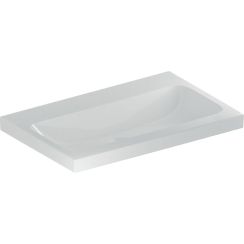 Geberit iCon Waschbecken 75x48 cm rechteckig Aufsatzwaschbecken weiß 501.848.00.7
