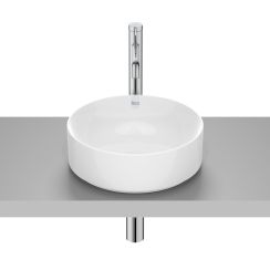 Roca Ona waschbecken 37x37 cm rund nabla-förmig weiß A32768J000
