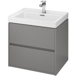 Set Kabinett Cersanit Crea S924-016, Waschbecken Cersanit Crea K114-006