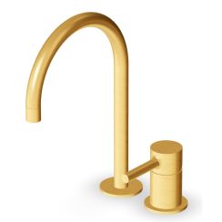 Zucchetti Pan Waschtischarmatur Stehend gold ZP6223.C41