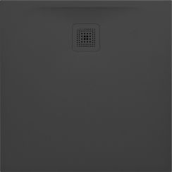 Laufen Pro Quadratische Duschwanne 90x90 cm schwarz H2109560800001