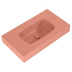 Elita Dimple Waschbecken 80.6x46 cm rechteckig Klassisch rosa RE040800026600