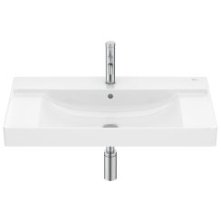 Roca Ona waschbecken 80x46 cm rechteckig klassisch weiß A32768HS00
