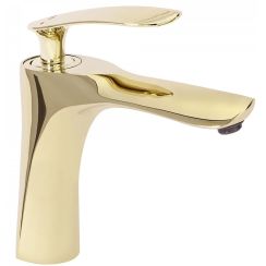 Rea Orbit waschbeckenhahn stehend gold REA-B2050