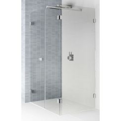 Riho Scandic Dusche 90x90 cm quadratisch chrom Glanz/durchsichtiges Glas G001079120