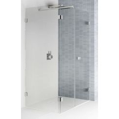 Riho Scandic Dusche 120x90 cm rechteckig chrom Glanz/durchsichtiges Glas G001086120