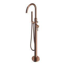 Omnires Y Badewannen- und Duscharmatur freistehend kupfer Y1233CP