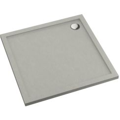 Schedpol Caspar New Cement Stone Quadratische Duschwanne 90x90 cm zement 3.2331/CT/ST