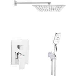 Invena Nyks Duschset Unterputz chrom BS-28-0K2