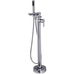 Invena Glamour badewannen- und duscharmatur freistehend chrom BW-02-W01