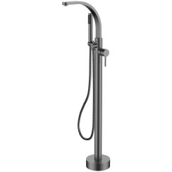 Besco Decco badewannen- und duscharmatur freistehend graphit BW-DII-GR