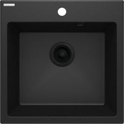 Deante Evora granitspüle 50x50 cm grau/graphit/onyx ZQJ_G103