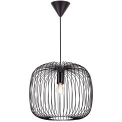 Nordlux Beroni Pendelleuchte 1x60 W schwarz 2213313003