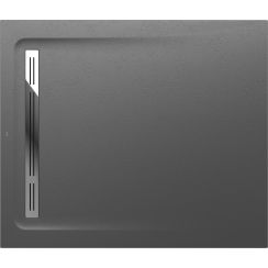 Roca Aquos Rechteckige Duschwanne 100x90 cm onyx AP6013E838401640
