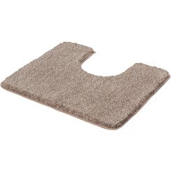Kleine Wolke Seattle Badezimmerteppich 55x50 cm WC-Vorleger braun 4071271130