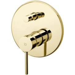 FDesign Flusso badewannen- und duscharmatur Unterputz gold FD1-FLS-7P-55