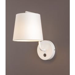 MaxLight Chicago Wandleuchte 1x40 W weiß W0193