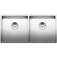 Blanco Claron 400/400-IF Stahlspüle 86.5x44 cm stahl 521617
