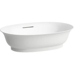 Laufen The New Classic Waschbecken 55x38 cm oval Aufsatzwaschbecken weiß H8128534001091