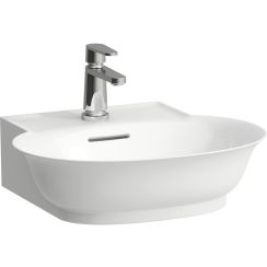 Laufen The New Classic Waschbecken 50x45 cm halbrund Klassisch-Möbel weiß glanz H8168524001041