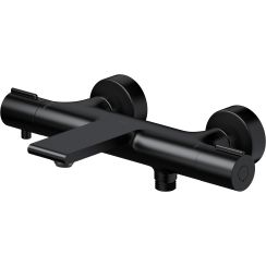 Cersanit Virgo badewannen- und duscharmatur Wand mit Thermostat schwarz S951-562