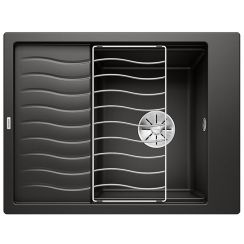 Blanco Elon 45 S Granitspüle 65x50 cm schwarz 525880