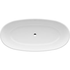 Laufen The New Classic Freistehende Badewanne 190x90 cm oval weiß H2208520000001