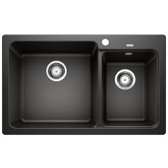 Blanco Naya 8 Granitspüle 81.5x50 cm schwarz 525944