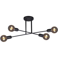 Kaja Sitya Black Pendelleuchte 4x60 W schwarz K-4382