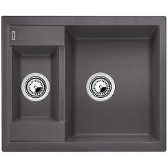 Blanco Metra 6 Granitspüle 61.5x50 cm grau/graphit/onyx 518875