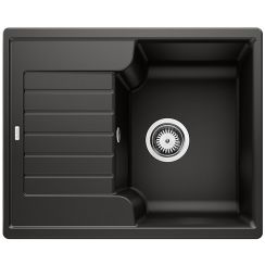 Blanco Zia 40 S Granitspüle 61.5x50 cm schwarz 526006