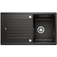 Blanco Zia 45 SL Granitspüle 86x50 cm schwarz 526011