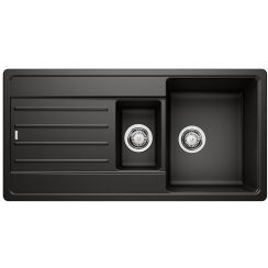 Blanco Legra 6 S Granitspüle 100x50 cm schwarz 526086